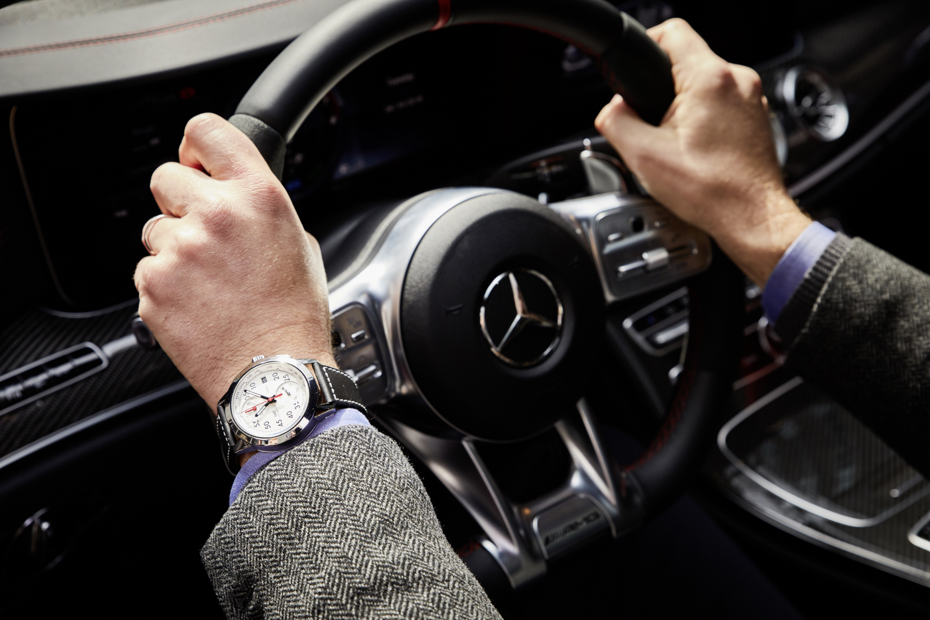 IWC CEO Takes the Driver’s Seat in the New Social Media Campaign by Mercedes-AMG