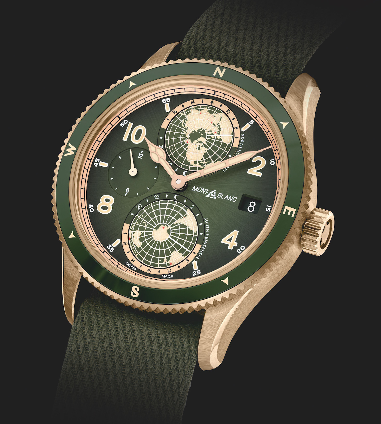 Montblanc – Reconnecting through nature with new Montblanc Timepieces in Khaki Green